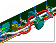 Electravionic installation